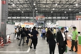 各製品展示ブース