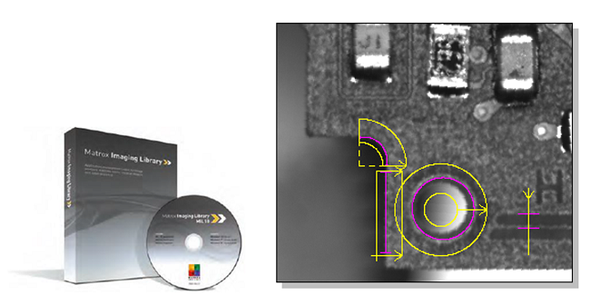 Matrox社製画像処理ライブラリ「MIL」の計測機能ツール