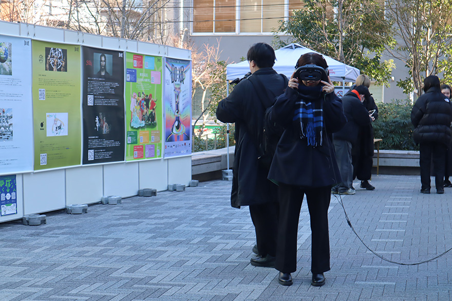 写真:XRカルチャーフェスティバル「DO the XR」 MREAL体験風景