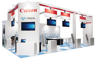キヤノンブースのイメージ