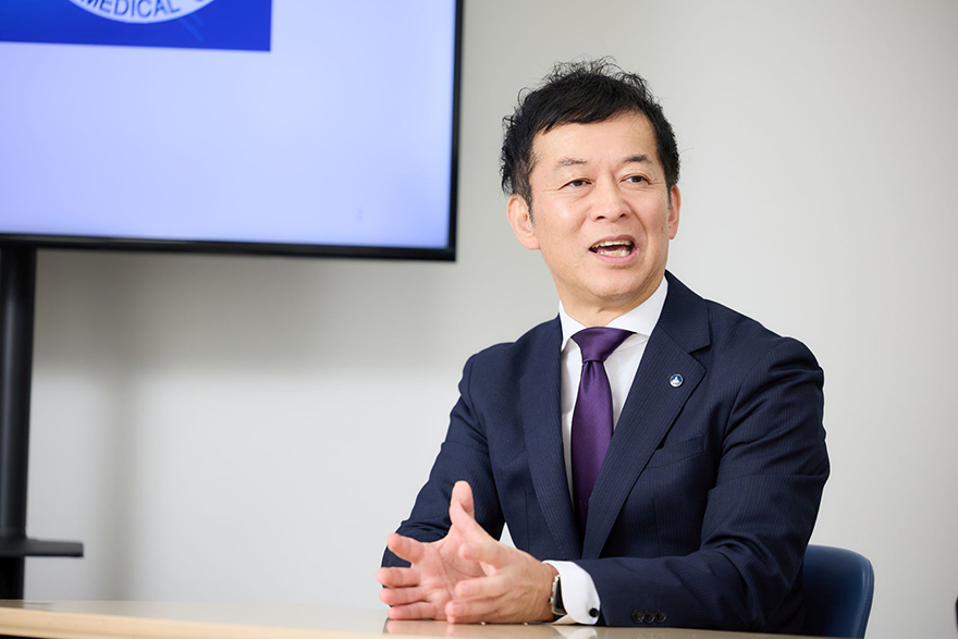 写真:上尾中央医科グループ協議会 総局長 久保田 巧 様