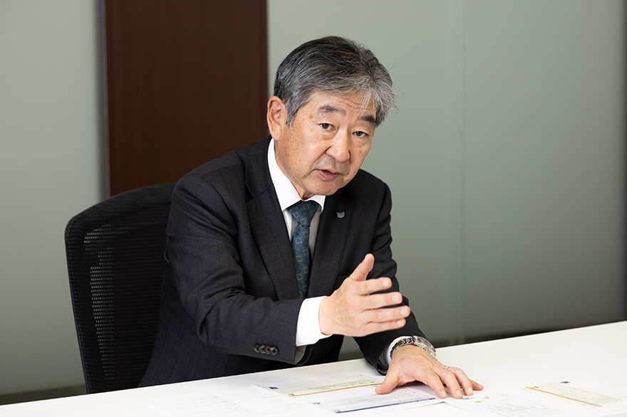 写真:キヤノンITソリューションズ株式会社代表取締役社長 金澤 明