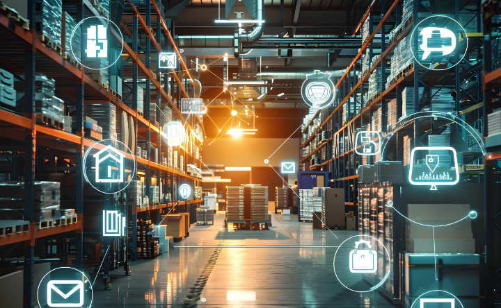 サプライチェーン計画ソリューション利用シーン(イメージ画像)