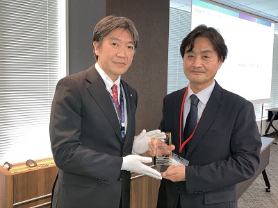 株式会社インフォセンス様 受賞写真