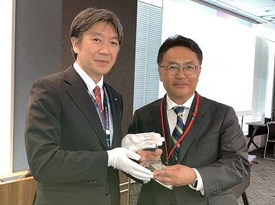 キーウェア九州株式会社様 授与写真