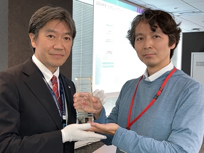 株式会社エヌデーデー様 受賞写真