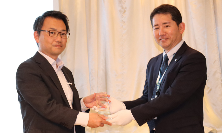 株式会社ぬ利彦様 受賞写真