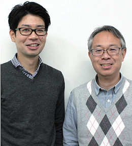 (右) 経営サポート本部総務グループ ITインフラエンジニア 佐藤丈夫様 (左) IT戦略本部システム開発グループ マネージャー 馬場彰様