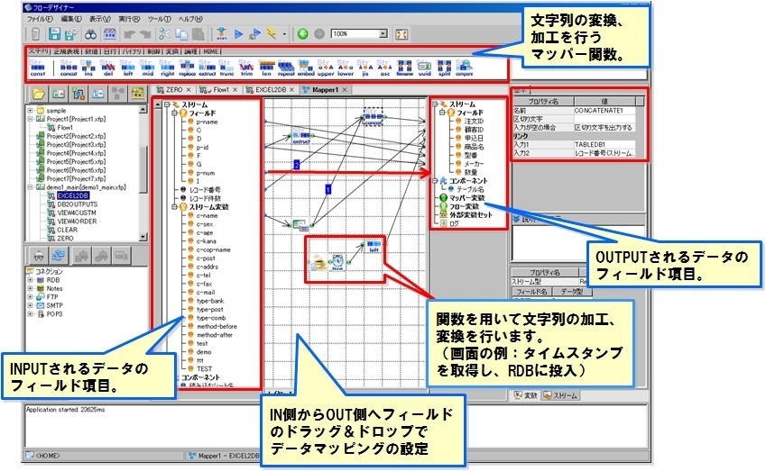 データマッピング図