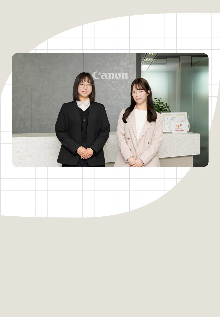 インタビュイー水野さん内田さんの写真