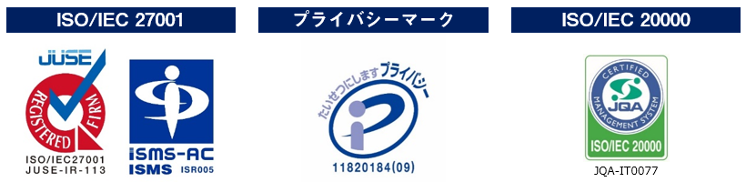 取得認証マーク