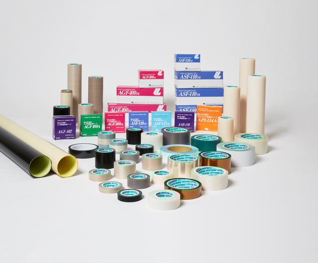 粘着テープ集合写真