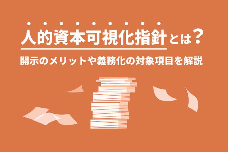 人的資本可視化指針とは？開示のメリットや義務化の対象項目を解説