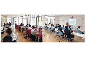 学校内の様子