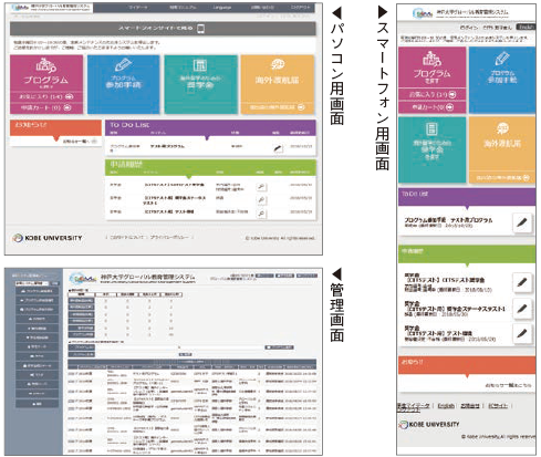 UI では調べたいことに最短で辿り着けるものを目指した