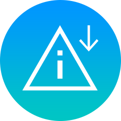 アイコン:リスク軽減