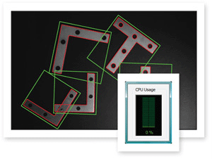 Aurora Imaging Library（旧MIL）の画像表示機能ではCPUオーバーヘッドがほとんどない　