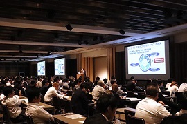 キヤノンITS金澤社長が「経営課題解決シンポジウム」で講演しました