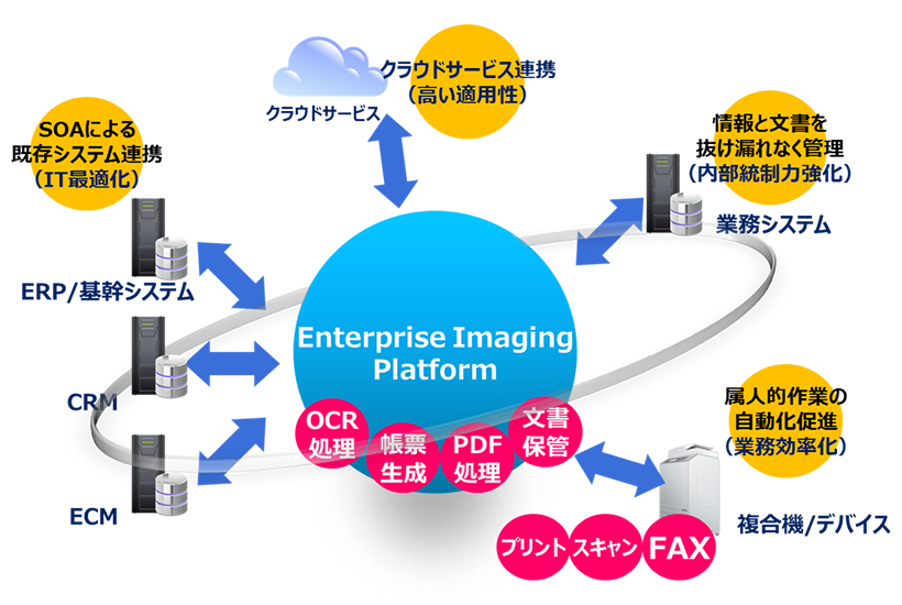Enterprise Imaging Platformイメージ図